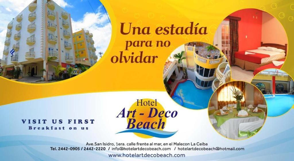 Hotel Art Deco Beach Ла-Сейба Екстер'єр фото